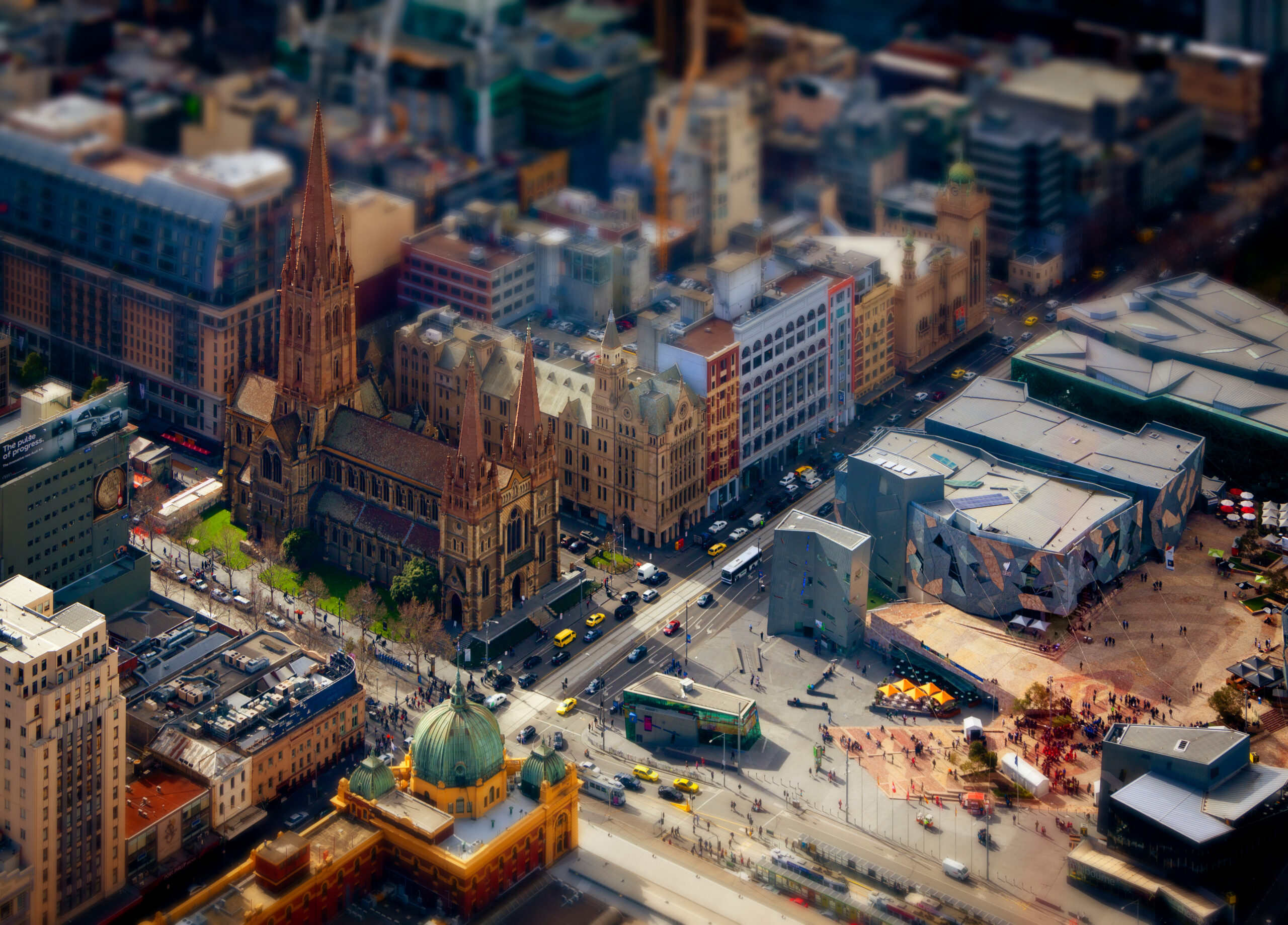 Melbourne, Victoria - Flinders Street Station, a Victorian Landmark