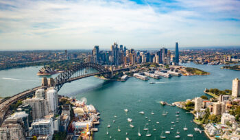 Sydney Harbour, NSW - view from North Sydney