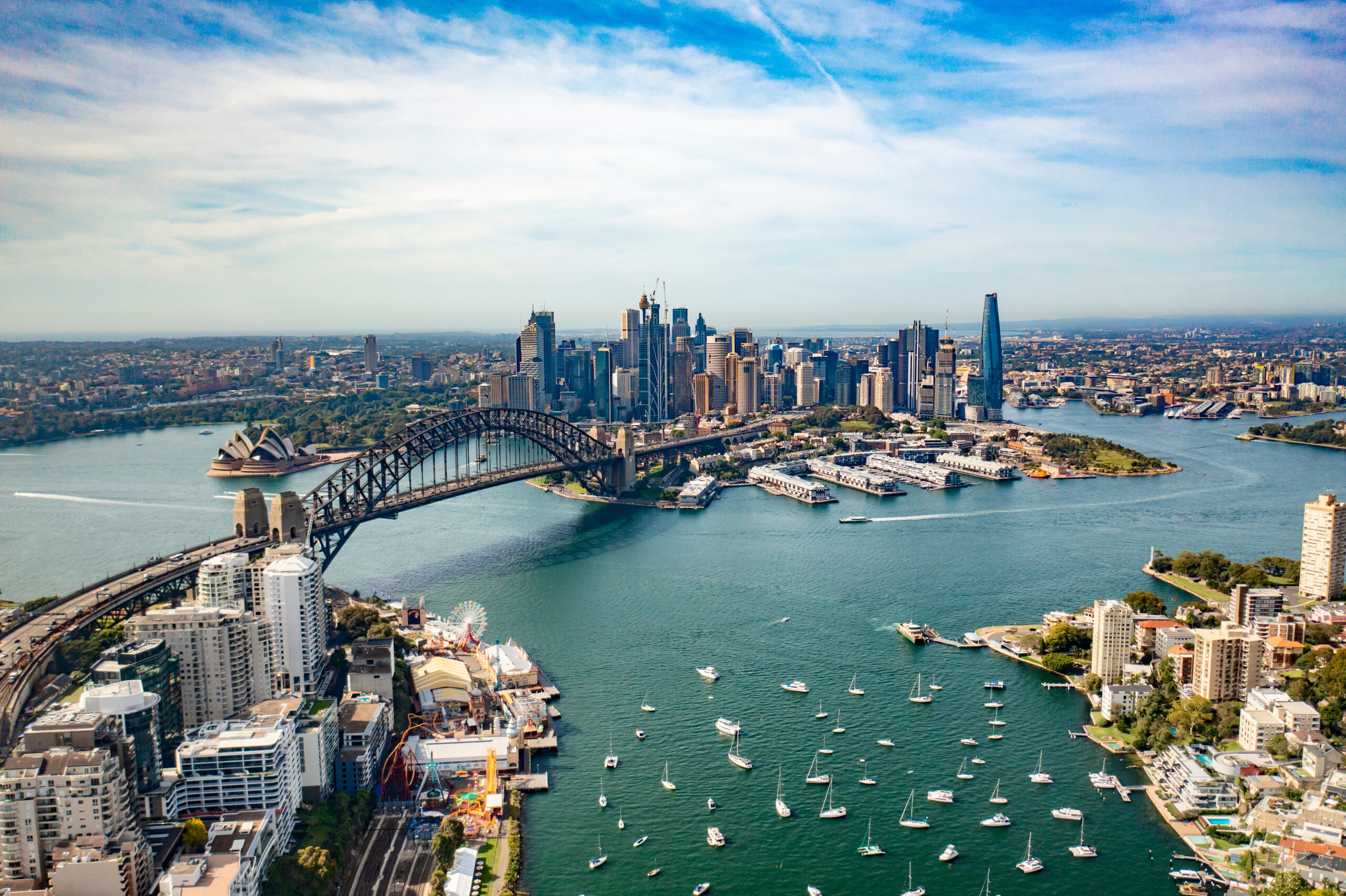 Sydney Harbour, NSW - view from North Sydney