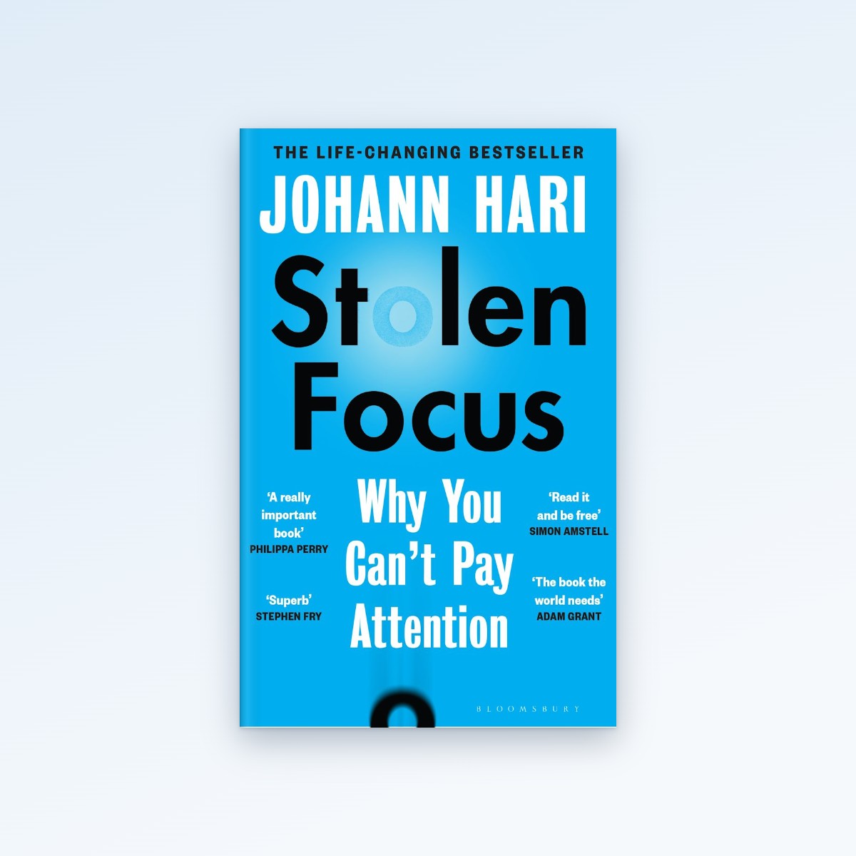 Cover of Stolen Focus: Why You Can't Pay Attention by Johann Hari
