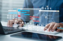 Futuristic Project Controls Dashboard